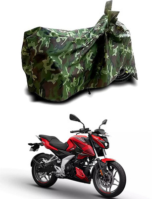RONISH Waterproof Two Wheeler Cover for Bajaj(Pulsar N160, Green)