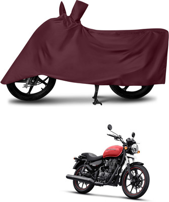 DeepShakshi AUTOMOTIVE Waterproof Two Wheeler Cover for Royal Enfield(Thunderbird 350, Maroon)