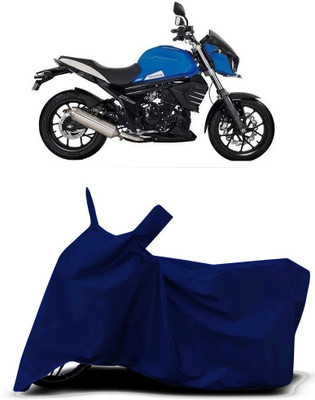 VESMEI Two Wheeler Cover for Mahindra(Mojo, Blue)