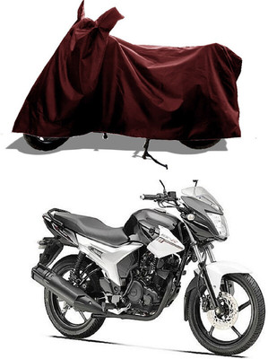 GROFATIK Two Wheeler Cover for Yamaha(SZ R, Maroon)