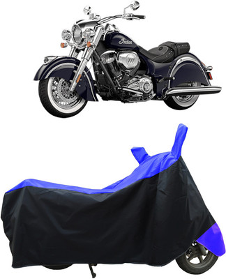 Coxtor Waterproof Two Wheeler Cover for Indian(Chief, Blue)