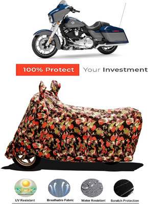 Amexride Two Wheeler Cover for Harley Davidson(Street Glide Special, Multicolor)