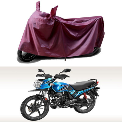 APNEK Waterproof Two Wheeler Cover for Hero(Passion Pro TR, Maroon)