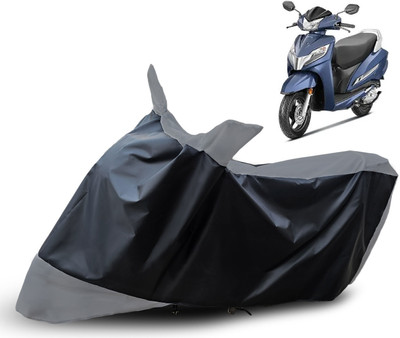 HEMSKAR Waterproof Two Wheeler Cover for Honda(Activa 125, Grey)