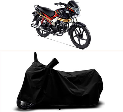 RABABLI Waterproof Two Wheeler Cover for Mahindra(Centuro Rockstar, Black)
