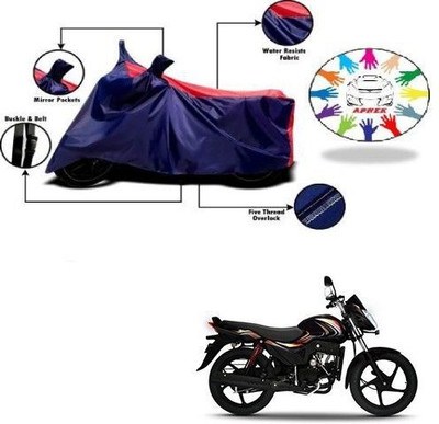 DeepShakshi AUTOMOTIVE Waterproof Two Wheeler Cover for Mahindra(Pantero, Blue, Red)