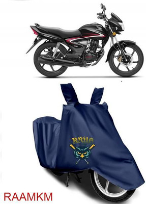 RAAMKM Waterproof Two Wheeler Cover for Hero, Honda, Bajaj, Ather, TVS, Yamaha(Blue)