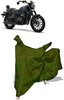 Amexride Two Wheeler Cover for Yezdi(Roadster, Maroon)