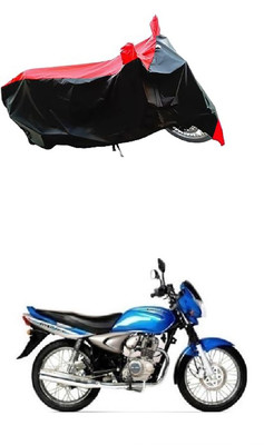 VESMEI Two Wheeler Cover for Bajaj(Wind 125, Red)