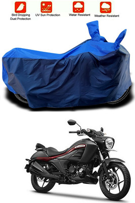 MMSSTAR Waterproof Two Wheeler Cover for Suzuki(Intruder, Blue, Blue)