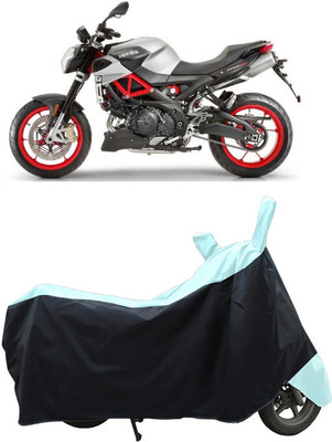 Coxtor Waterproof Two Wheeler Cover for Aprilia(Shiver 900, White)