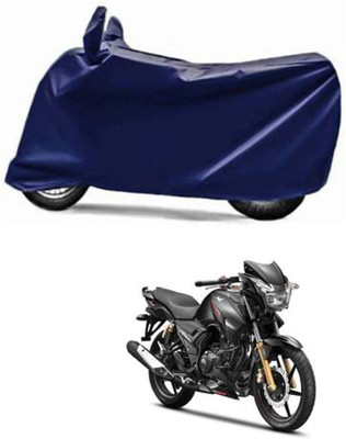 Aamaya Store Waterproof Two Wheeler Cover for TVS(Apache RTR 180, Blue)