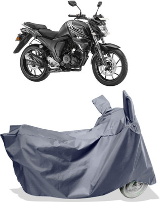 Amexride Two Wheeler Cover for Yamaha(FZ S FI (V 2.0) BS6, Grey)