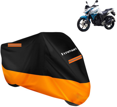 Horseyaart Waterproof Two Wheeler Cover for Yamaha(FZ-S FI, Orange)