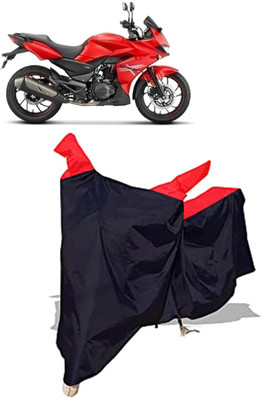 Amexride Two Wheeler Cover for Hero(MotoCorp Xtreme 200S, Black)