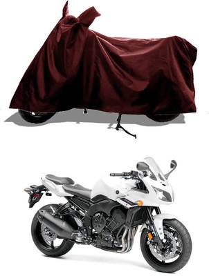 GROFATIK Two Wheeler Cover for Yamaha(FZ1, Maroon)