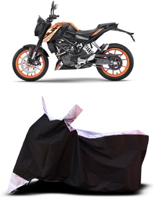VESMEI Two Wheeler Cover for KTM(125 Duke, White)