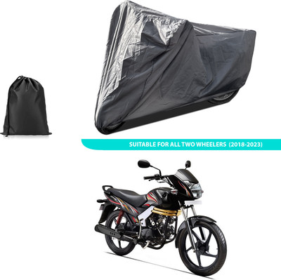 PAGORA Two Wheeler Cover for Mahindra(Centuro XT, Grey)