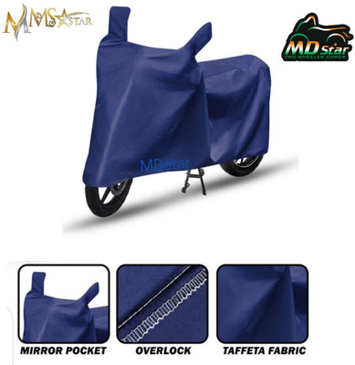 SK AUTO Waterproof Two Wheeler Cover for Yamaha(Blue)