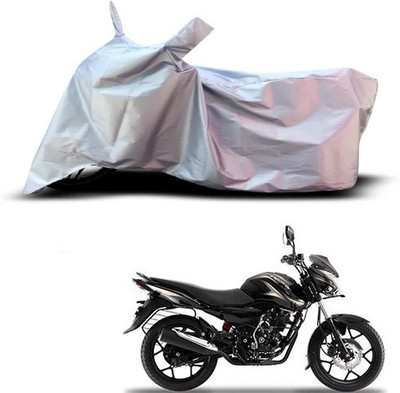 Varnwal E Commerce Waterproof Two Wheeler Cover for Bajaj(Discover 150 s, Silver)