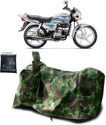 Mdstar Waterproof Two Wheeler Cover for Hero(Splendor Plus, Green)
