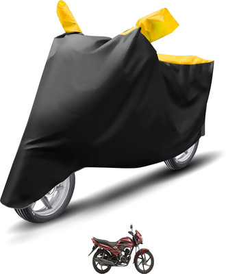 Caronix Waterproof Two Wheeler Cover for Honda(Dream Yuga, Yellow)