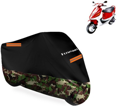 Horseyaart Waterproof Two Wheeler Cover for Mahindra(Kine, Multicolor)