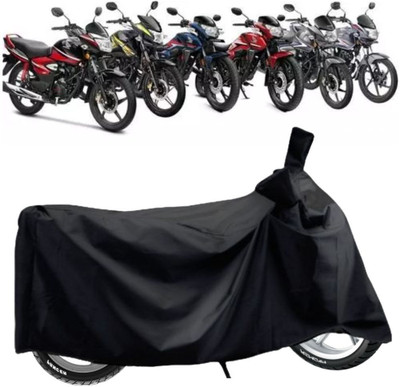 ZAQE Two Wheeler Cover for Honda(CB Shine SP, Black)