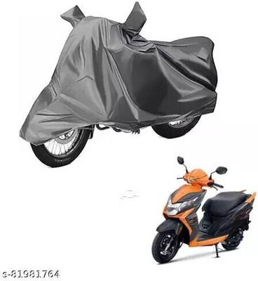 MWBB Waterproof Two Wheeler Cover for Hero(Glamour BS6, Grey)