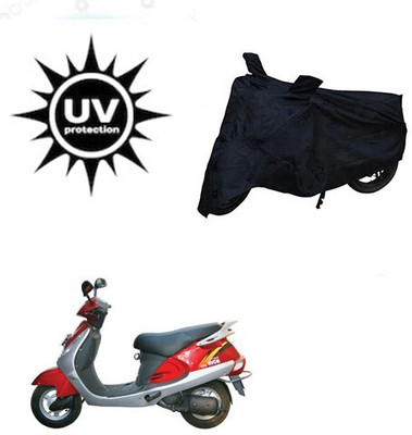 MMSSTAR Waterproof Two Wheeler Cover for Kinetic(Nova, Black)