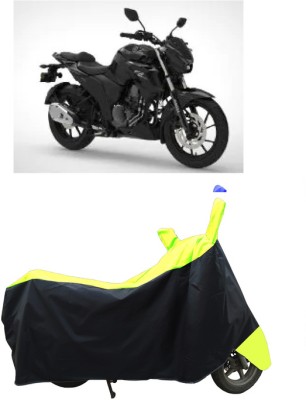 Coxtor Waterproof Two Wheeler Cover for Yamaha(FZ 25 BS6, Yellow)