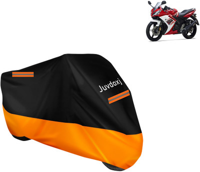 Juvdoxj Waterproof Two Wheeler Cover for Yamaha(R15 s, Orange)
