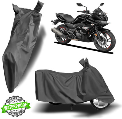 Autoinnovation Waterproof Two Wheeler Cover for Hero(Xtreme 200S, Grey)
