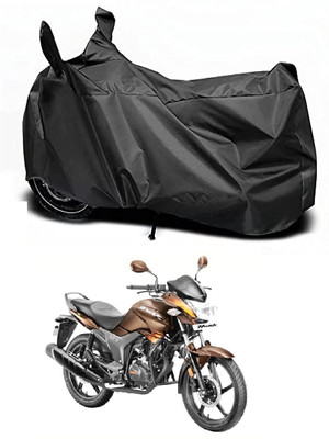 Auto Hub Waterproof Two Wheeler Cover for Hero(Hunk, Black)