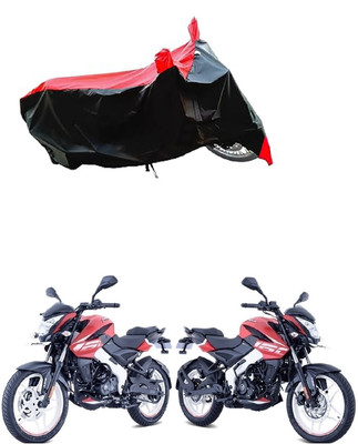 VESMEI Two Wheeler Cover for Bajaj(Pulsar NS125 BS6, Red)