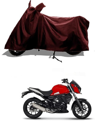 AASHTIK MART Two Wheeler Cover for Mahindra(Maroon)