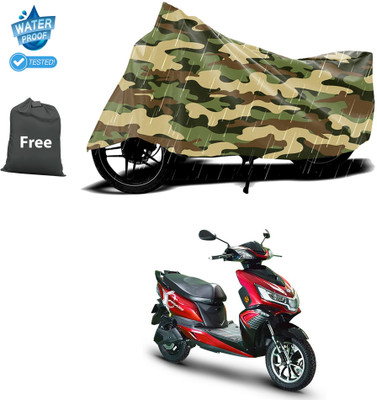 CODOKI Waterproof Two Wheeler Cover for Okinawa(Yellow)