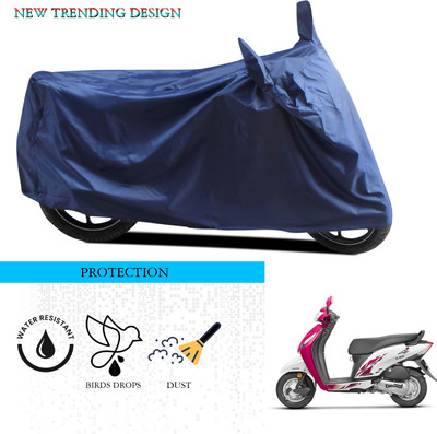 ANTHUB Waterproof Two Wheeler Cover for Honda(Activa i, Blue)