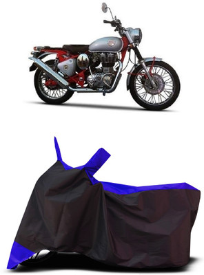 VESMEI Two Wheeler Cover for Royal Enfield(Bullet Trials 350, Blue)