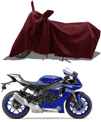 Mdstar Waterproof Two Wheeler Cover for TVS(Victor Premium BS6, Maroon)