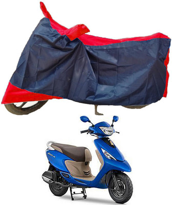 MMSSTAR Waterproof Two Wheeler Cover for TVS(Zest 110, Red, Blue)