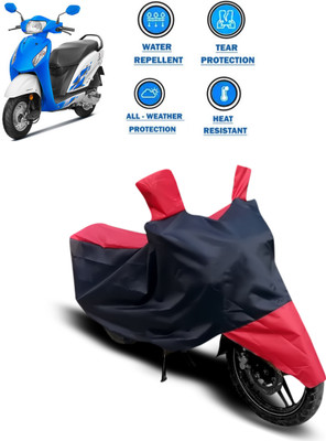 CODOKI Waterproof Two Wheeler Cover for Honda(Activa i, Red)