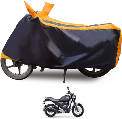Euro Care Waterproof Two Wheeler Cover for Yamaha(FZ-X, Orange)
