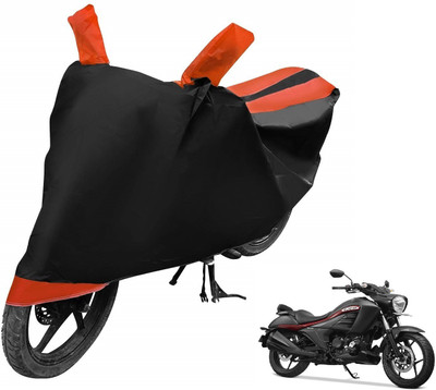 Auto Hub Two Wheeler Cover for Suzuki(Intruder 250, Orange)