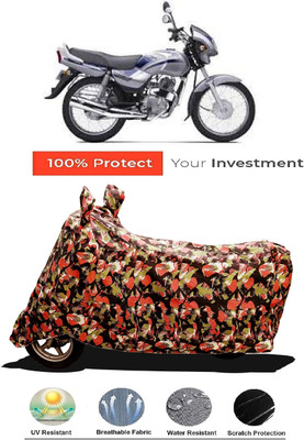 Amexride Two Wheeler Cover for TVS(Victor Edge, Multicolor)