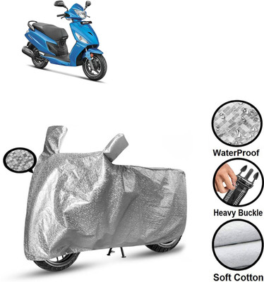 CODOKI Waterproof Two Wheeler Cover for Hero(Dash, Silver)
