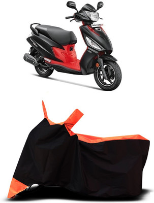 VESMEI Two Wheeler Cover for Hero(MotoCorp Maestro Edge 125, Orange)