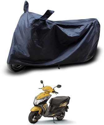 KEDIT Two Wheeler Cover for Honda(Dio, Black)
