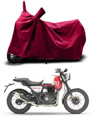 KEDIT Two Wheeler Cover for Royal Enfield(Maroon)