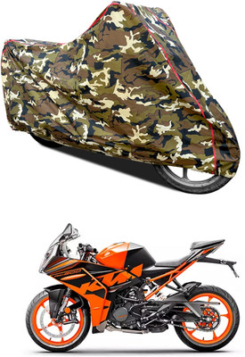 PAGORA Waterproof Two Wheeler Cover for KTM(RC 200, Yellow)